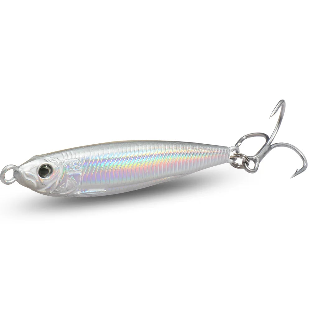 HydroCast Pro Metal Jig – Ghost Silver