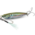 HydroCast Pro Metal Jig – Emerald Pilchard Feathered