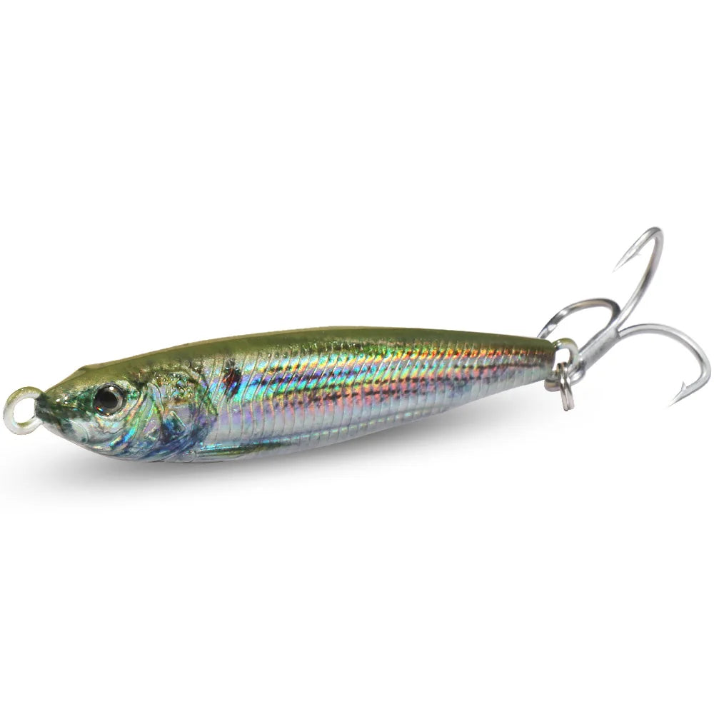 HydroCast Pro Metal Jig – Olive Gold