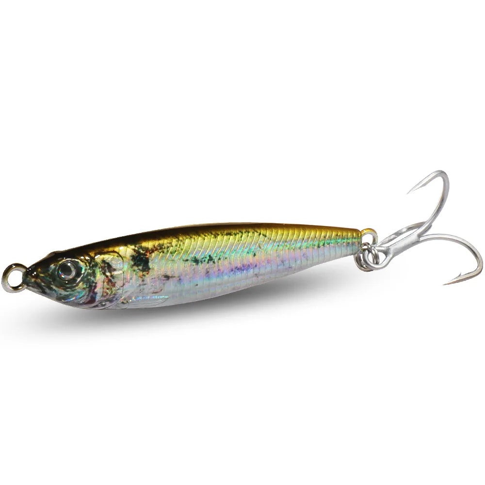 HydroCast Pro Metal Jig – Golden Pilchard